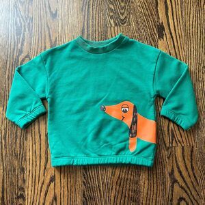 Mini Rodini Dog Sweatshirt (2-3Y)